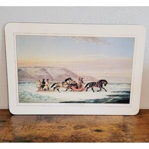 Vintage Sigmund Samual, Royal Ontario Museum Cork Back‎ Placemat